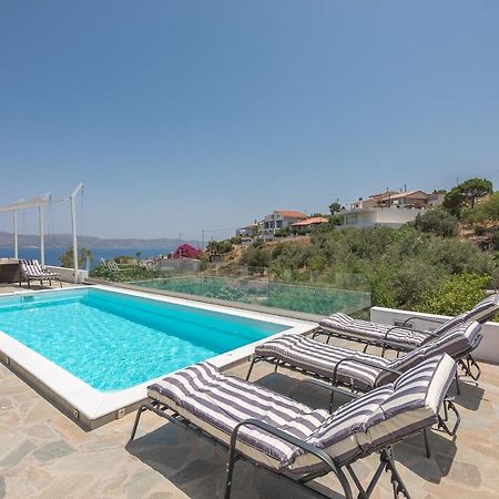 Villa Luna Private Heated Hydro Pool Bbq Beach 4Min Agia Marina Mikrolimanou Exterior foto