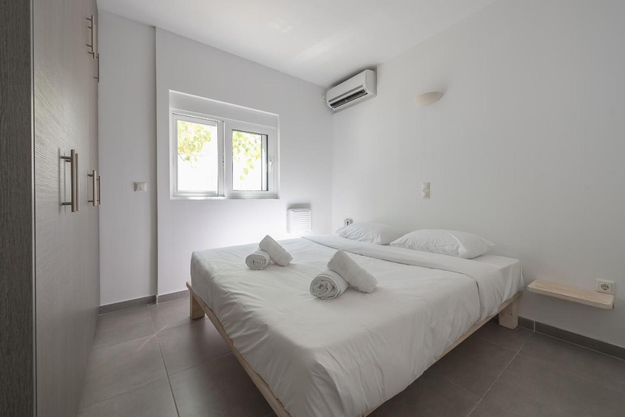 Villa Luna Private Heated Hydro Pool Bbq Beach 4Min Agia Marina Mikrolimanou Exterior foto