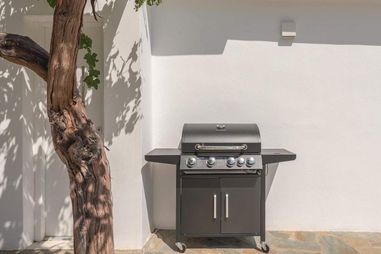 Villa Luna Private Heated Hydro Pool Bbq Beach 4Min Agia Marina Mikrolimanou Exterior foto
