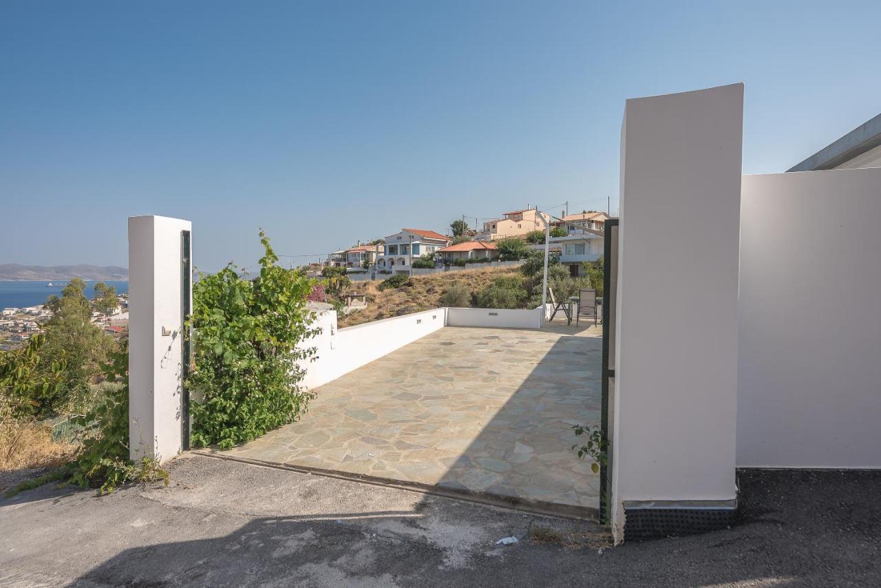 Villa Luna Private Heated Hydro Pool Bbq Beach 4Min Agia Marina Mikrolimanou Exterior foto