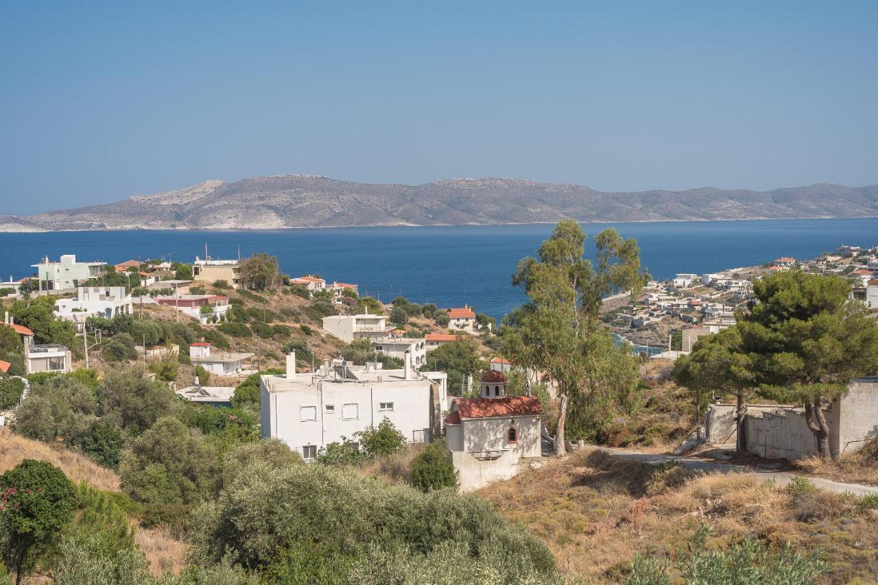 Villa Luna Private Heated Hydro Pool Bbq Beach 4Min Agia Marina Mikrolimanou Exterior foto