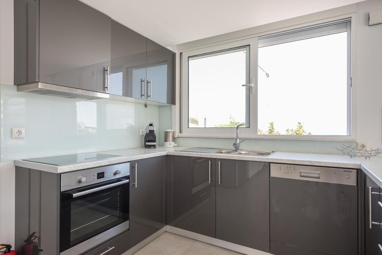 Villa Luna Private Heated Hydro Pool Bbq Beach 4Min Agia Marina Mikrolimanou Exterior foto